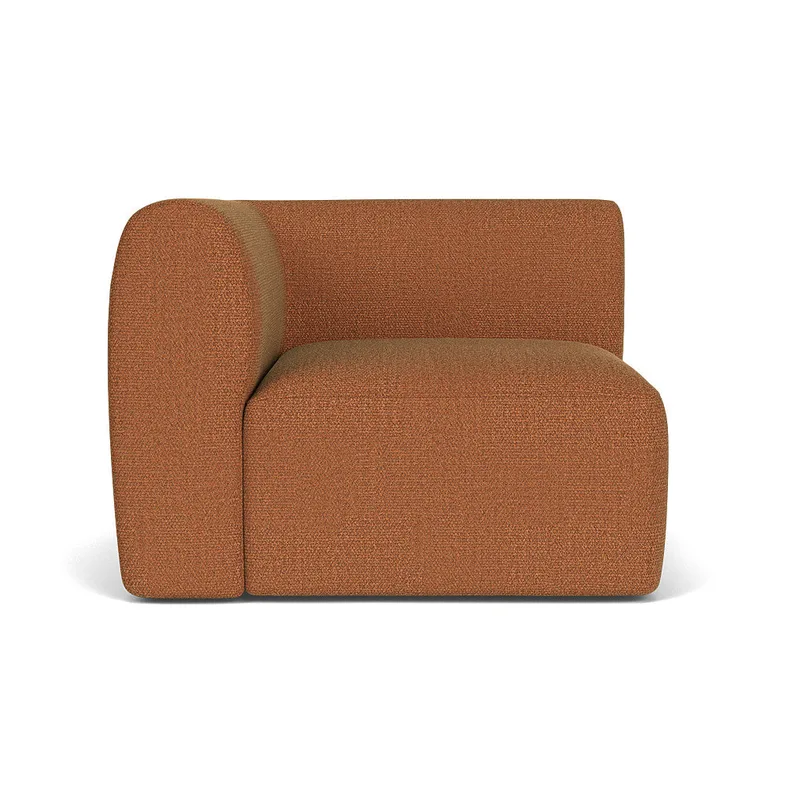 L47 Korinth - Venstre modul - Monza - Brown-Orange van FDB Møbler – productfoto
