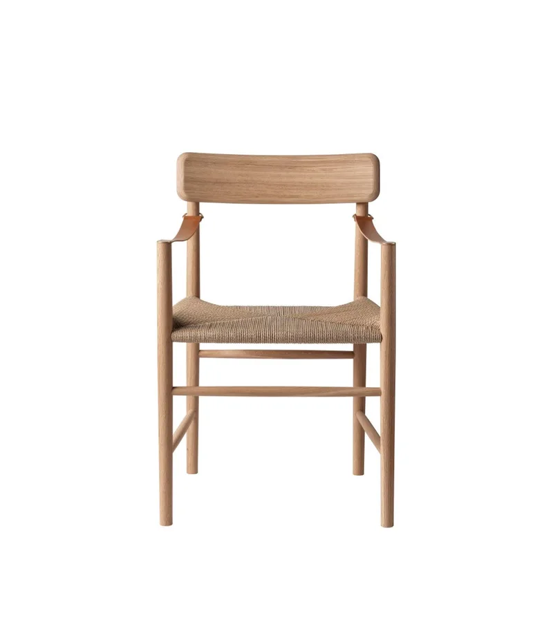J186 Hesbjerg - Stol - Eg - Olieret by FDB Møbler – product photo