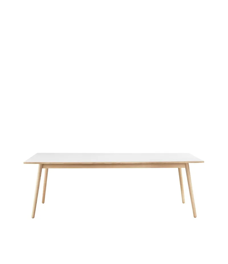 C35C - Spisebord - Eg - Linoleum - Mushroom van FDB Møbler – productfoto