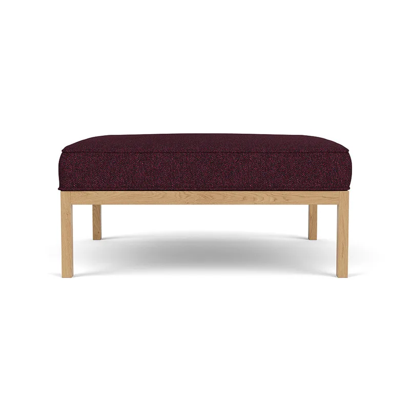 L37 7-9-13 - Puf 90 - Aubergine (40) by FDB Møbler – product photo
