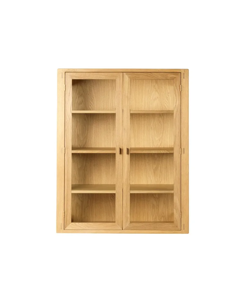 A90 Boderne - Vitrineskab - Eg - 106 x 85,2 by FDB Møbler – product photo
