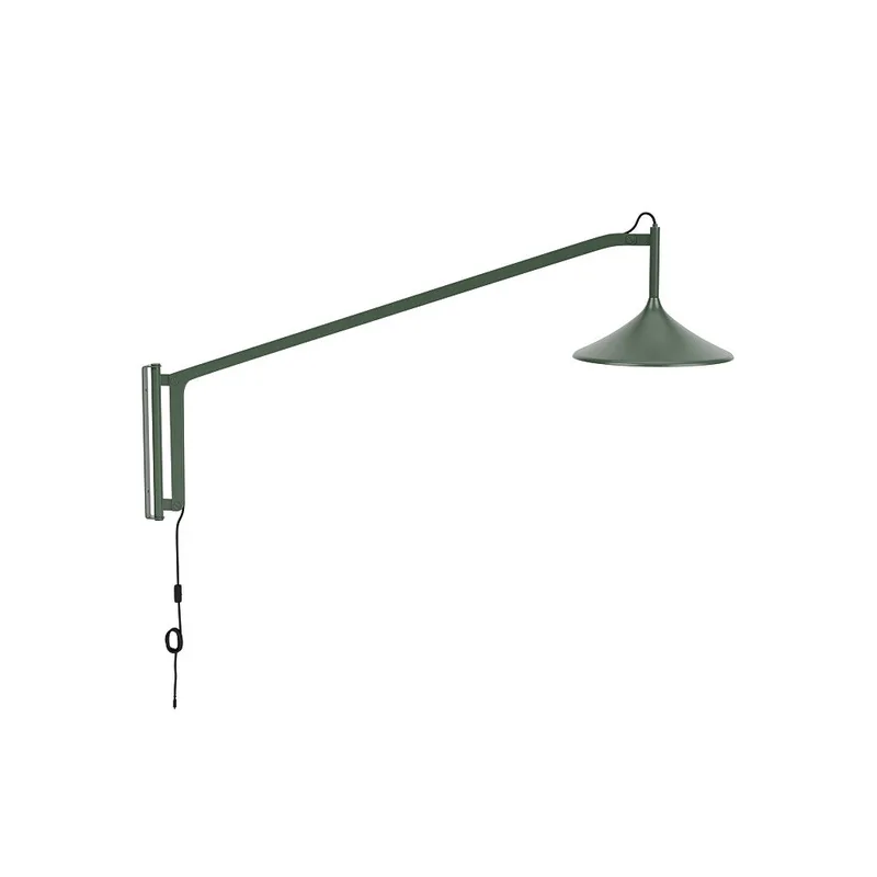 U17 Hasle - Væglampe - Lang - Olive Green by FDB Møbler – product photo