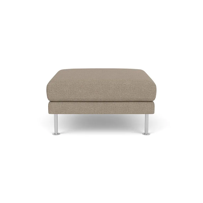 L42 Firhøj - Puf - Stål - Light Grey (02) de FDB Møbler – photo du produit