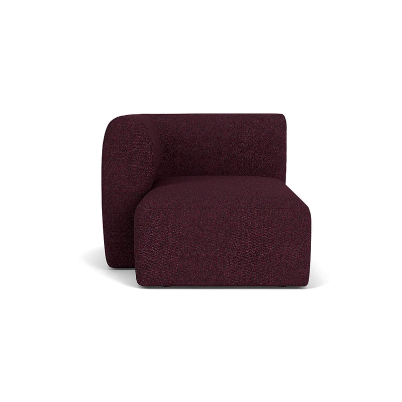 L47 Korinth - Venstre chaiselong - MLF - Aubergine by FDB Møbler – product photo