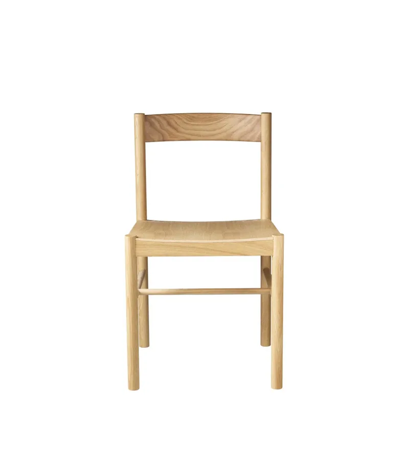 J178 Lønstrup - Stol - Eg - Lakeret - Finer by FDB Møbler – product photo