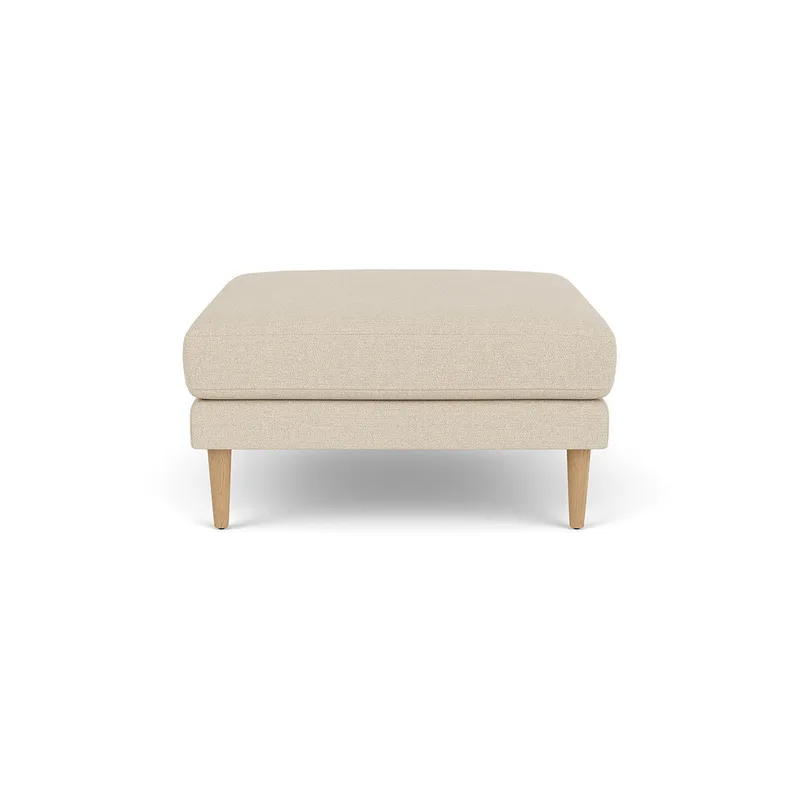 L42 Firhøj - Puf - Eg - Beige (90) by FDB Møbler – product photo