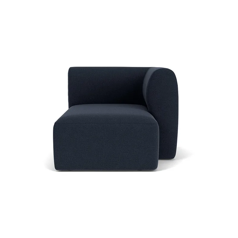 L47 Korinth - Højre chaiselong - MLF - Dark Blue by FDB Møbler – product photo