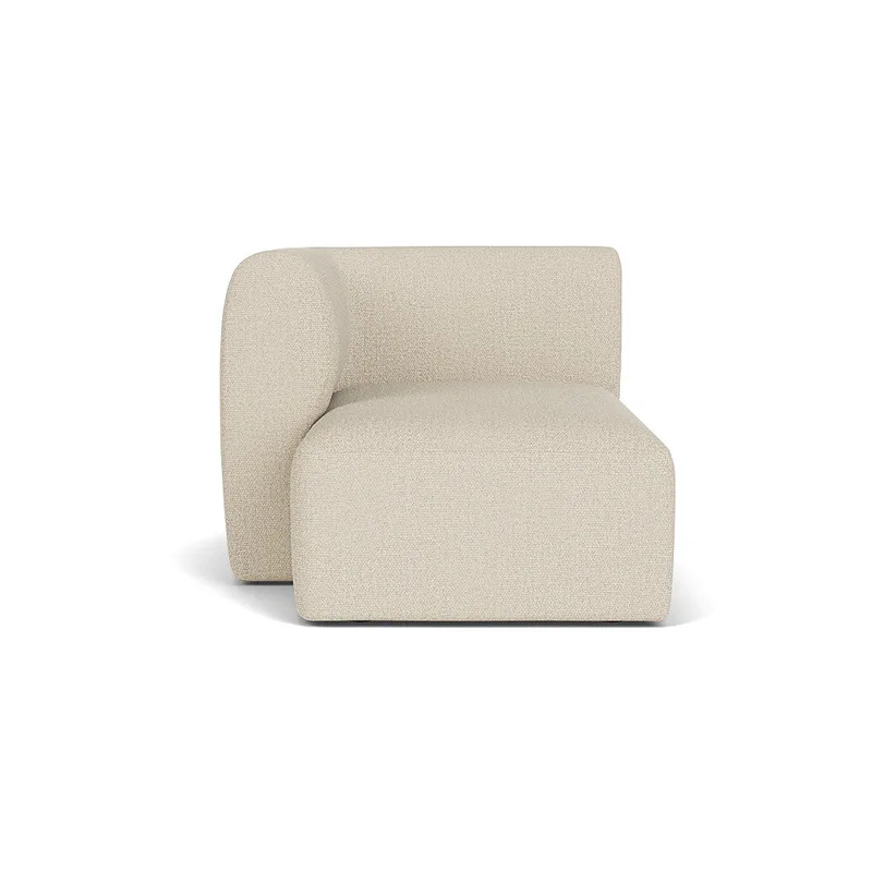 L47 Korinth - Venstre chaiselong - Beige (00) van FDB Møbler – productfoto