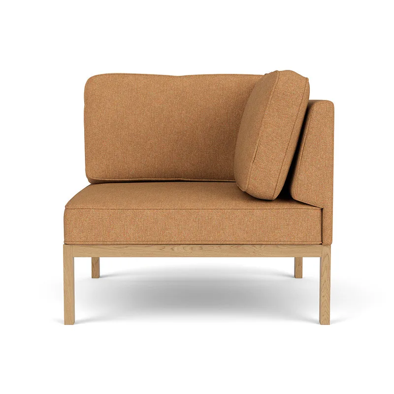 L37 - 7-9-13 - Højre modul 90 - Orange-Melange von FDB Møbler – Produktfoto