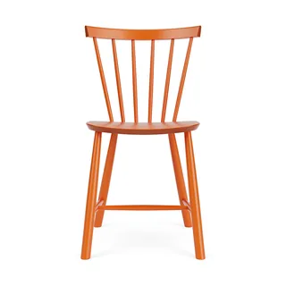 J46 - Stol - 2 stk - Bøg - Signal Orange von FDB Møbler – Produktfoto 1 von 2