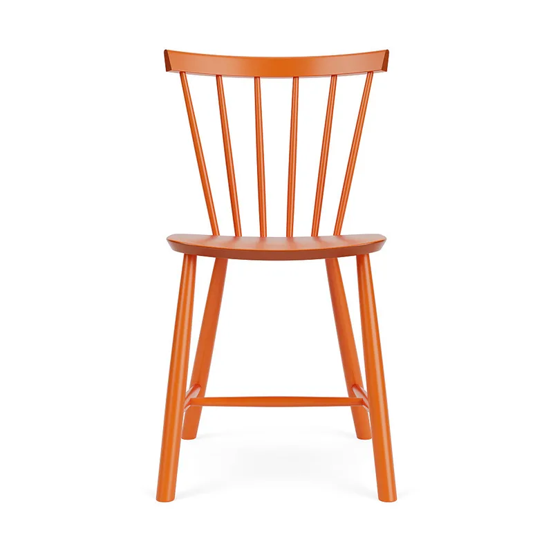 J46 - Stol - Bøg - Signal Orange by FDB Møbler – product photo