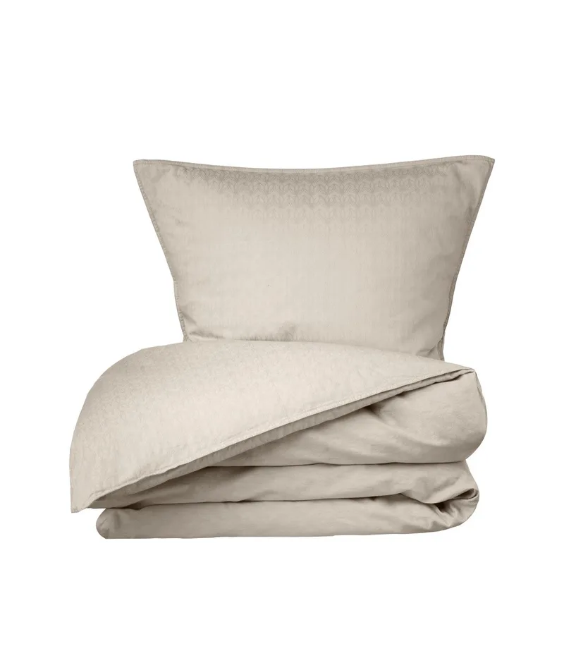 R34 Tulipan - Sengesæt - Beige - 140 x 220 von FDB Møbler – Produktfoto