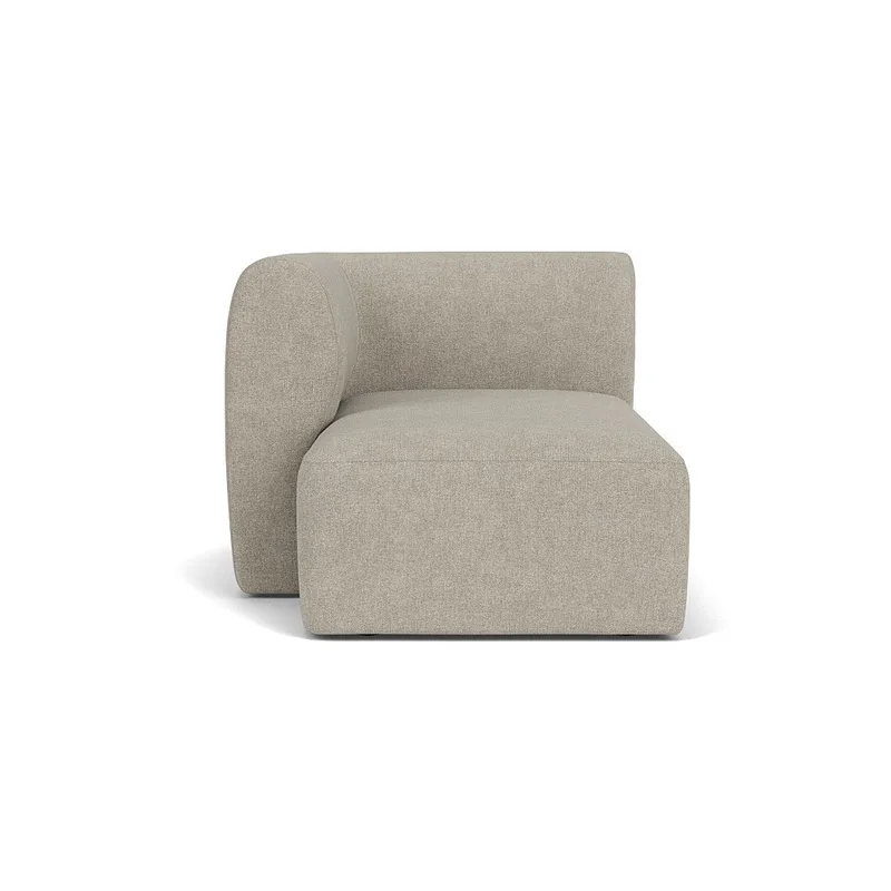 L47 Korinth - Venstre chaiselong - Light Grey (30) van FDB Møbler – productfoto