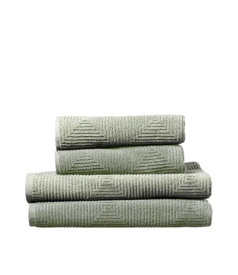 R33 Kirkeby - Håndklædepakke - Sea Spray - 4 stk de FDB Møbler – photo du produit
