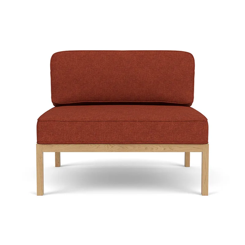 L37 - 7-9-13 - Midtermodul 90 - Burnt Orange (45) von FDB Møbler – Produktfoto