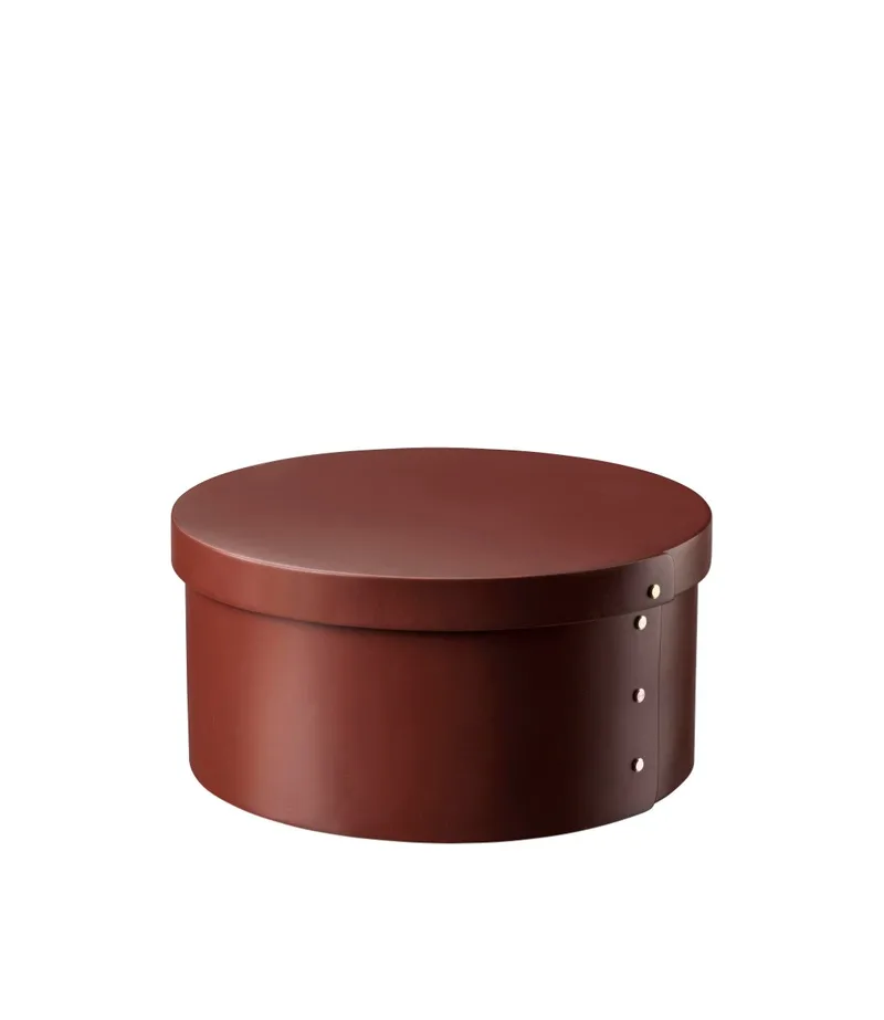 X3 Drejø - Birk - Oxide Red - Ø31 by FDB Møbler – product photo