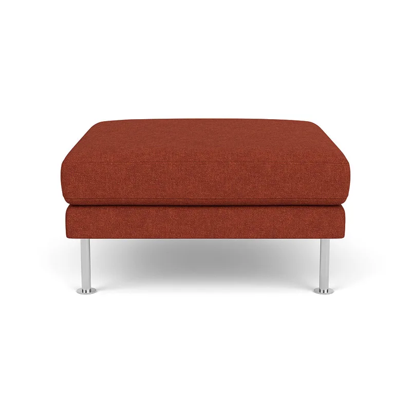 L42 Firhøj - Puf - Stål - Burnt Orange (45) van FDB Møbler – productfoto