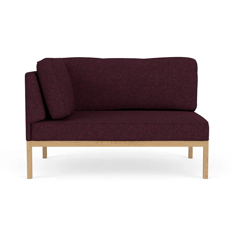 L37 7-9-13 - Venstre modul 130 - Aubergine (40) by FDB Møbler – product photo