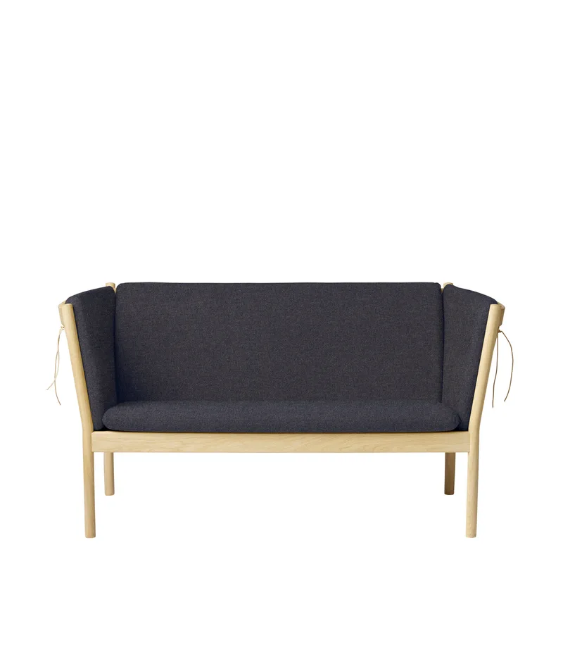 J148 - 2 pers. sofa - Eg - Dark Grey (28) by FDB Møbler – product photo