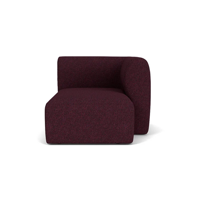 L47 Korinth - Højre chaiselong - MLF - Aubergine by FDB Møbler – product photo