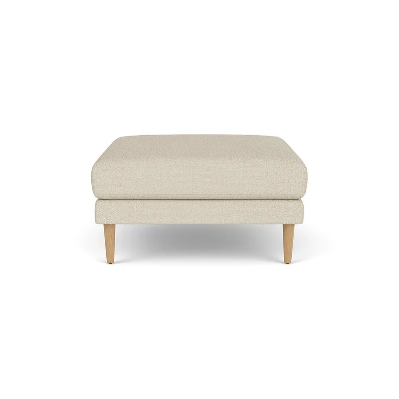 L42 Firhøj - Puf - Eg - Beige (00) von FDB Møbler – Produktfoto