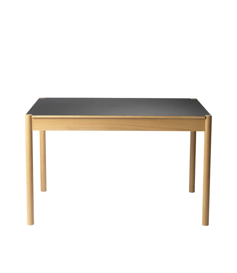 C44 - Spisebord - Eg - 80 x 120 van FDB Møbler – productfoto