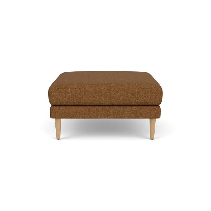 L42 Firhøj - Puf - Eg - Brown (15) van FDB Møbler – productfoto