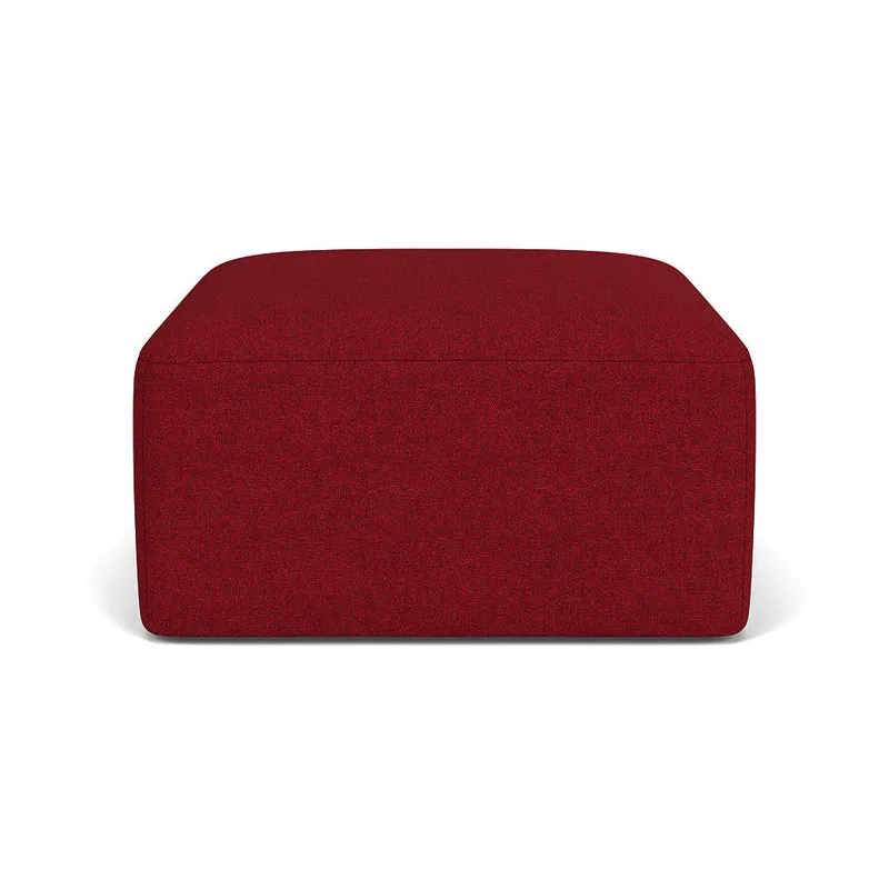 L47 Korinth - Puf modul - MLF - Wine Red (14) van FDB Møbler – productfoto