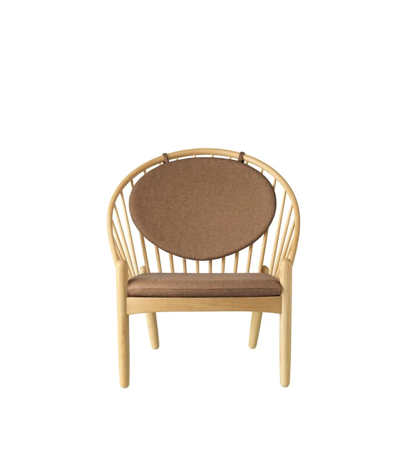 J166 Jørna - Stol - Eg - Brown van FDB Møbler – productfoto