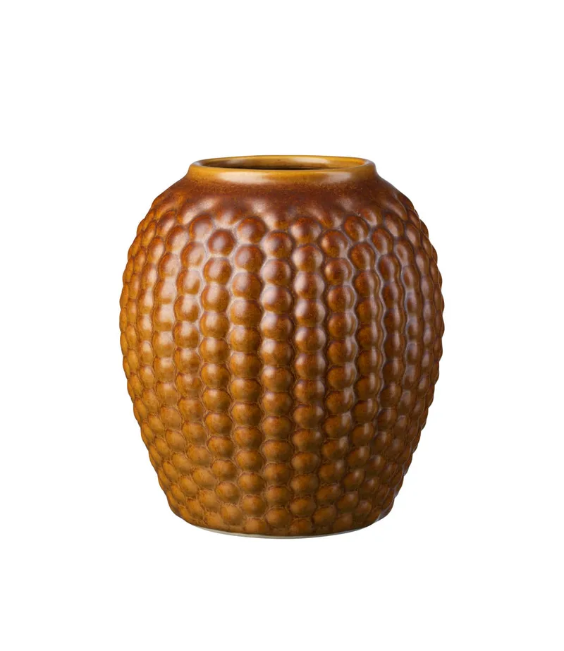 S7 Lupin - Vase - Golden Brown - 19 cm de FDB Møbler – photo du produit