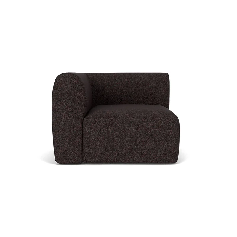 L47 Korinth - Venstre modul - Bowen - Black-Brown von FDB Møbler – Produktfoto