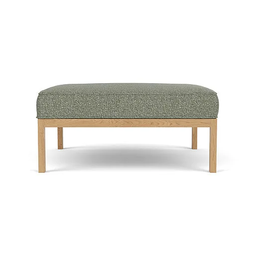 L37 - 7-9-13 - Puf 90 - Green-Melange (56) by FDB Møbler – product photo