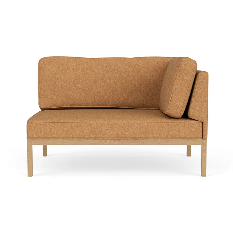 L37 7-9-13 - Højre hjørne 130 - Orange-Melange by FDB Møbler – product photo