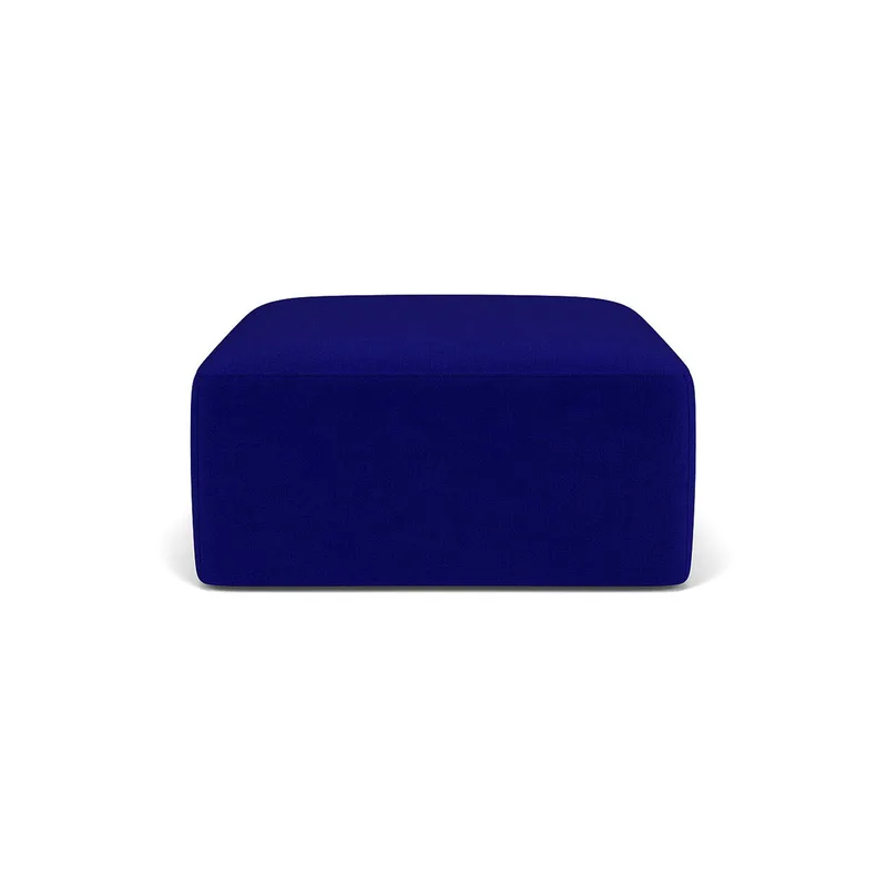 L47 Korinth - Puf modul - Ploegwool - Blue (43) de FDB Møbler – photo du produit