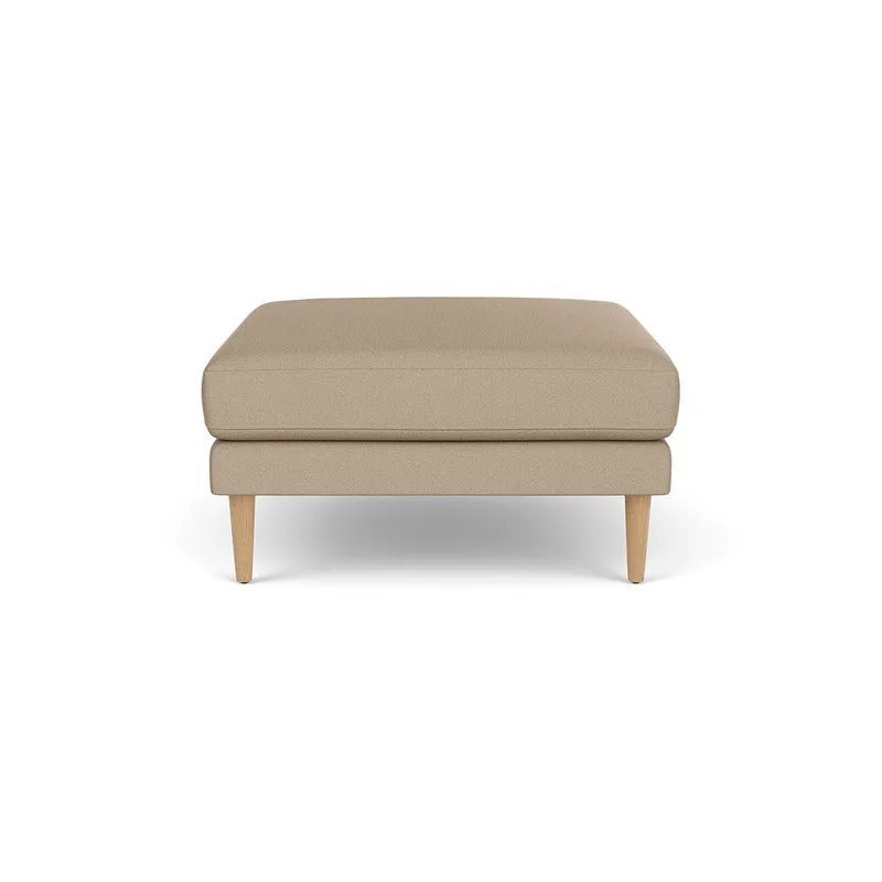 L42 Firhøj - Puf - Eg - Beige (61252) by FDB Møbler – product photo