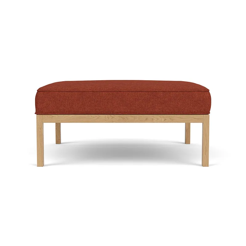 L37 7-9-13 - Puf 90 - Burnt Orange (45) van FDB Møbler – productfoto