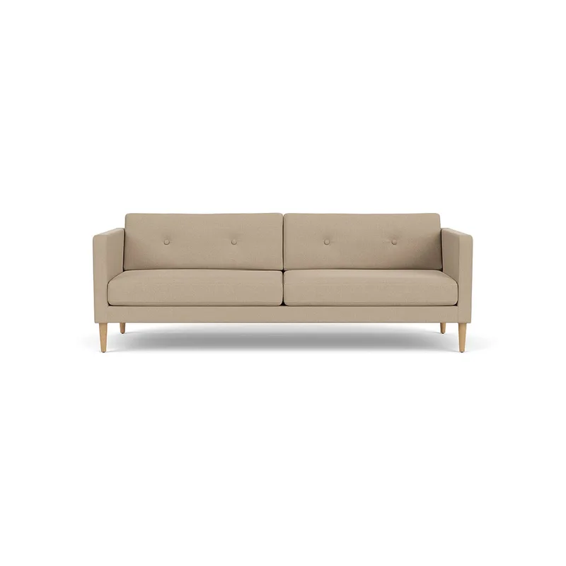 L42 Firhøj - 3 pers. sofa - Eg - Beige (61252) de FDB Møbler – photo du produit