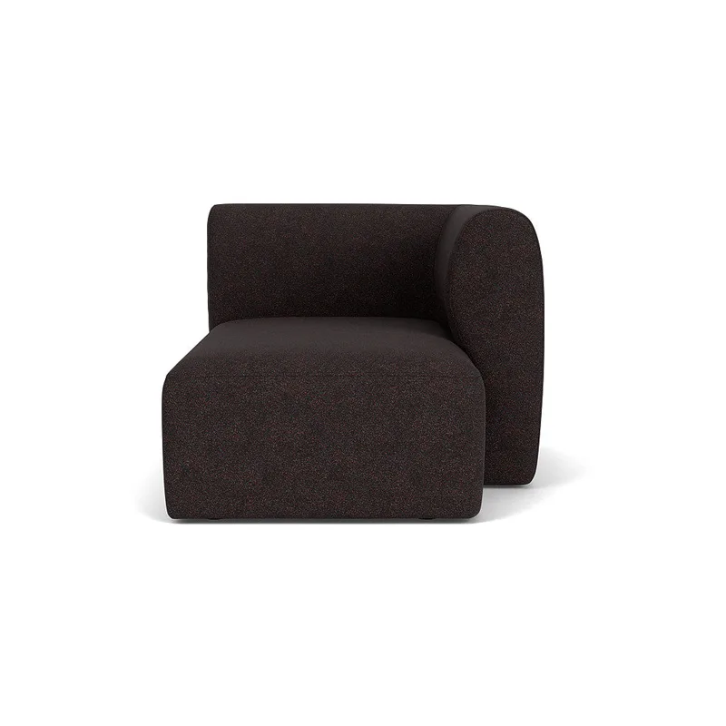 L47 Korinth - Højre chaiselong - Black-Brown by FDB Møbler – product photo
