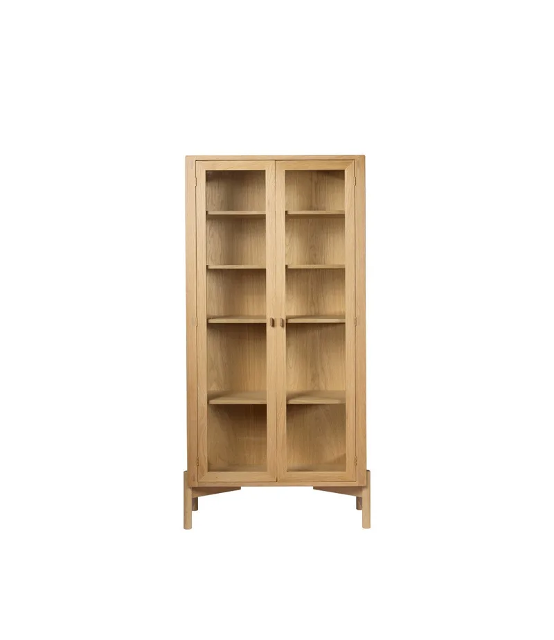 A90 Boderne - Vitrineskab - Eg - 178 x 85,2 de FDB Møbler – photo du produit