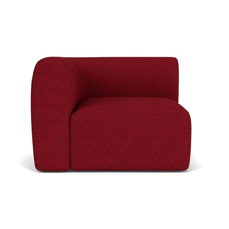 L47 Korinth - Venstre modul - MLF - Wine Red (14) van FDB Møbler – productfoto