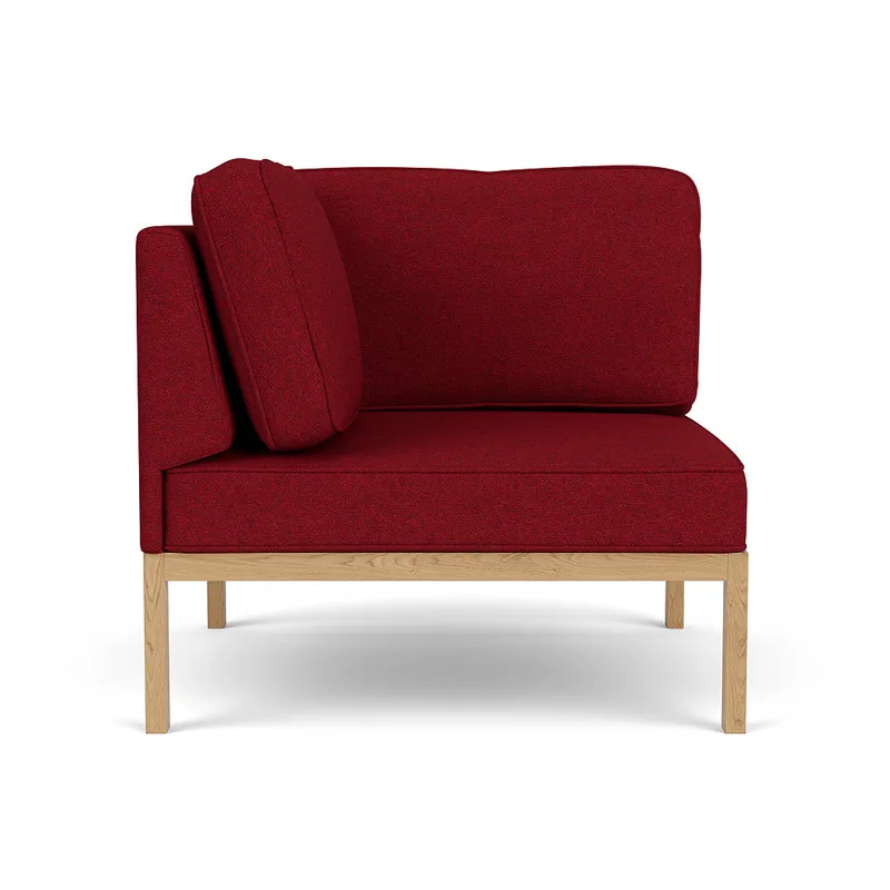 L37 - 7-9-13 - Venstre modul 90 - Wine Red (14) van FDB Møbler – productfoto