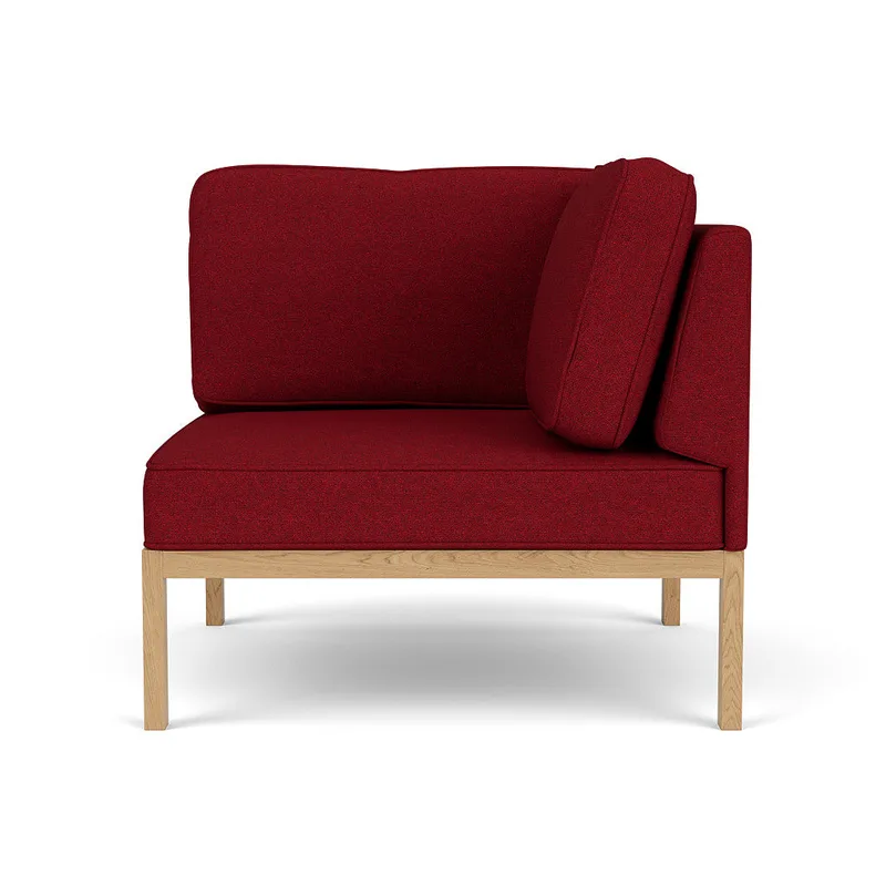 L37 - 7-9-13 - Højre modul 90 - Wine Red (14) van FDB Møbler – productfoto