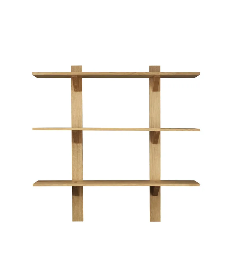 B100 Sorø - Hylde - Eg - 100 x 100 van FDB Møbler – productfoto