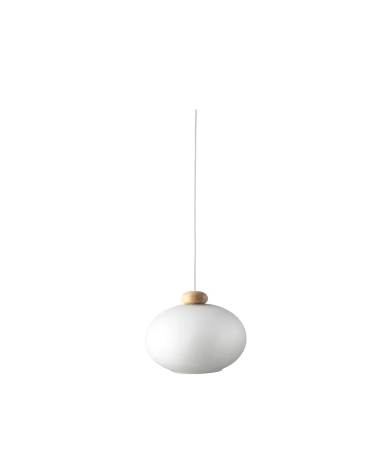 U2 Hiti - Pendel - Eg - Opalt glas by FDB Møbler – product photo