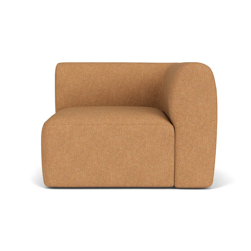 L47 Korinth - Højre modul - MLF - Orange-Melange by FDB Møbler – product photo