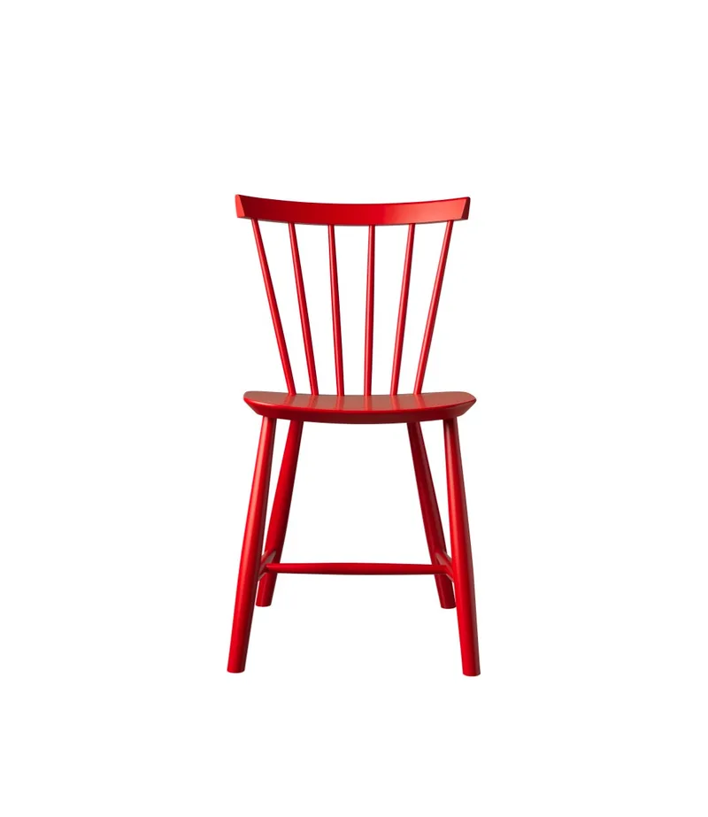 J46 - Stol - Bøg - Mailbox Red by FDB Møbler – product photo