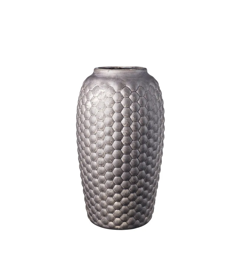 S8 Lupin - Vase - Warm Grey - 22 cm by FDB Møbler – product photo