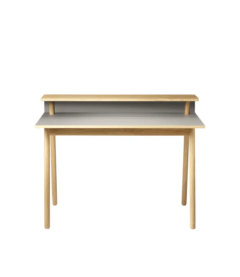 C68 Nørrebro - Skrivebord - Eg - Mushroom by FDB Møbler – product photo