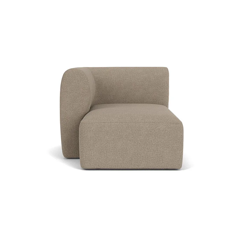 L47 Korinth - Venstre chaiselong - Light Grey (02) van FDB Møbler – productfoto