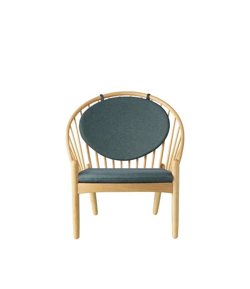 J166 Jørna - Stol - Eg - Green by FDB Møbler – product photo